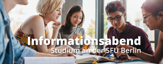Infoabend | Studieren an der SFU Berlin