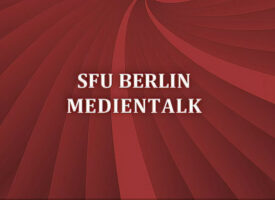 Medientalk an der SFU Berlin | Björn Akstinat, Geschäftsführer der Internationalen Medienhilfe